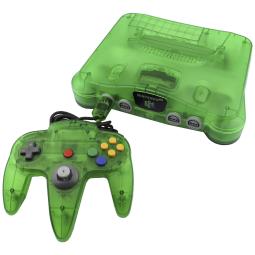 Jungle Green Nintendo 64 konsol - Funtastic Color - N64