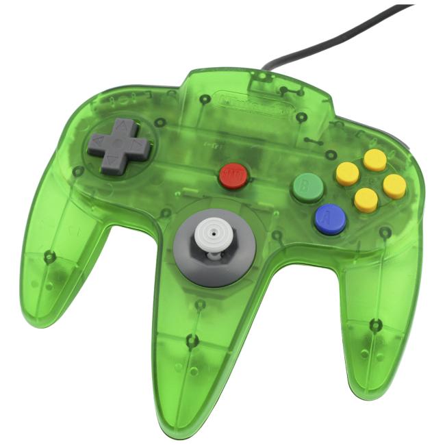 Jungle Green Nintendo 64 konsol - Funtastic Color - N64