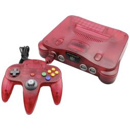 Watermelon Red Nintendo 64 konsol - Funtastic Color - N64