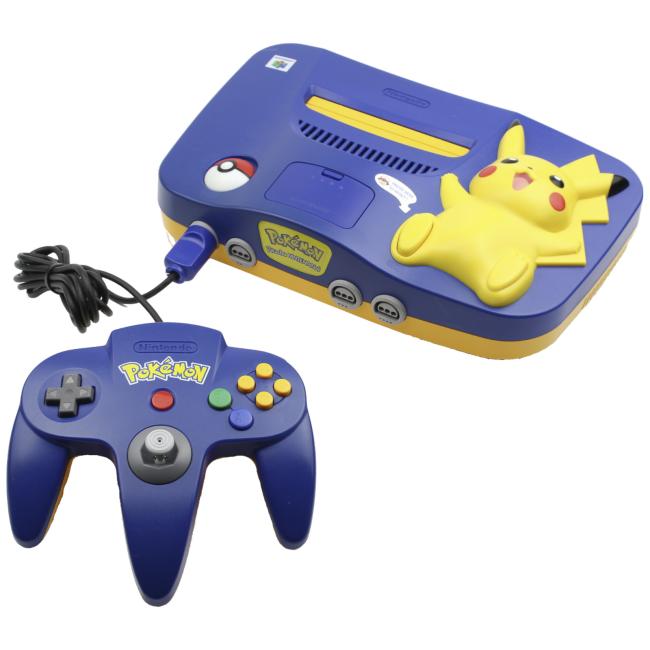  Nintendo 64 Pikachu Edition - Pokemon - Blue & Yellow