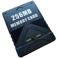 PS2 Memory Card - Black - 256 MB - Playstation 2