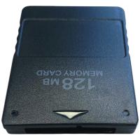 PS2 Memory Card - Black - 128 MB - Playstation 2