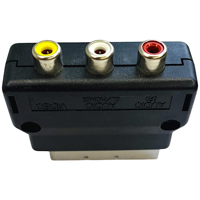 Scart adapter N64 - Sort - Original Nintendo 64