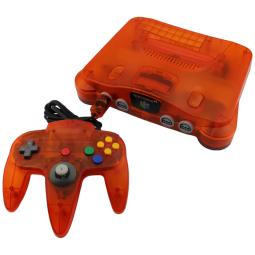 Fire Orange Nintendo 64 konsol - Funtastic Color - N64
