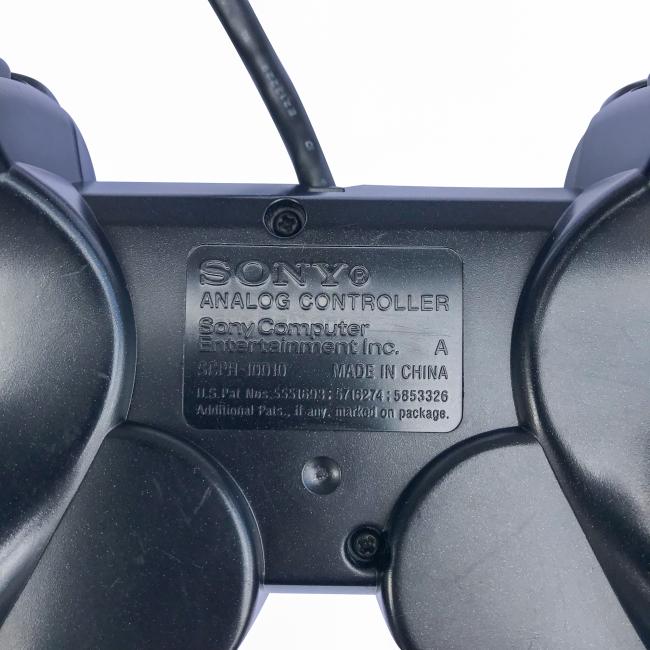 PS2 controller - Dualshock 2 - Sort - Original Sony - Playstation 2