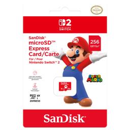 Micro SD Express Card 256 GB SanDisk - Nintendo Switch 2