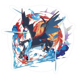 Pokemon Legends A-Z Sticker C - Giveaway - Købsbetinget