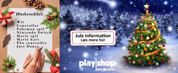 Infobanner på Playshop.dk