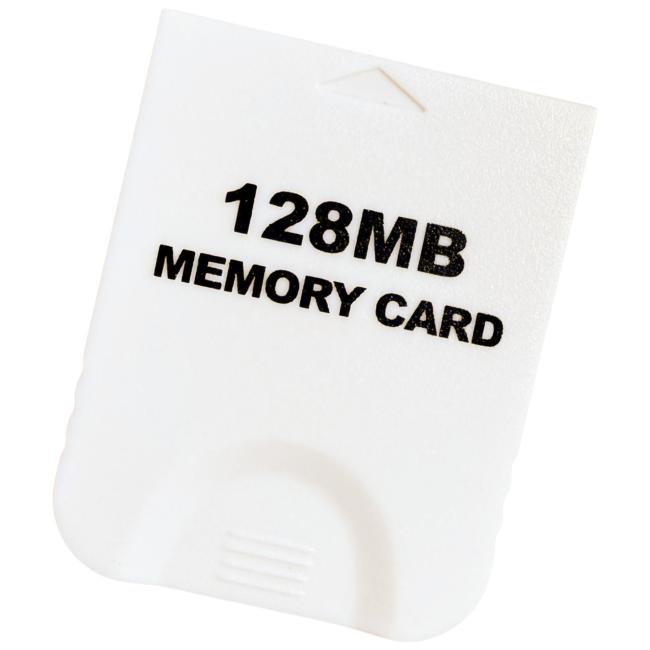 Memory card - Gamecube - 128 MB - 2048 blocks