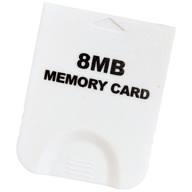 Memory Card - Gamecube - 8 MB - 123 blocks 