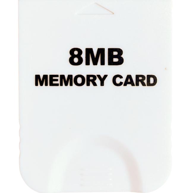 Memory Card - Gamecube - 8 MB - 123 blocks 
