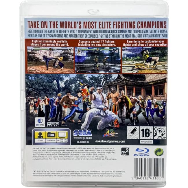 Virtua Fighter 5 - Playstation 3 - PS3