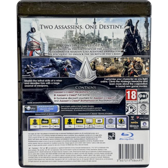 Assassin's Creed: Revelations - Playstation 3 - PS3