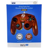 Wired Fight Pad - Samus Red Version - Boxed - Nintendo Wii - Wii U 