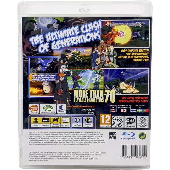 Naruto Shippuden: Ultimate Ninja Storm Generations - Playstation 3 - PS3