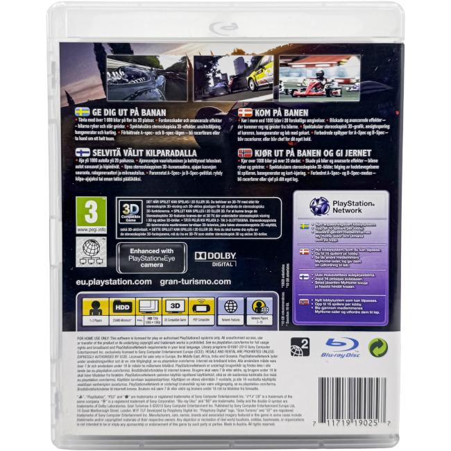 Gran Turismo 5 - Playstation 3 - PS3