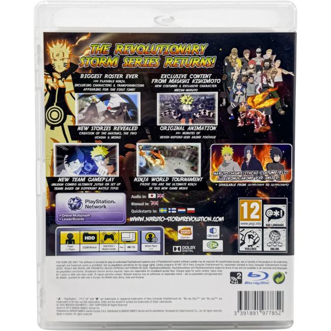 Naruto Shippuden: Ultimate Ninja Storm Revolution - Playstation 3 - PS3