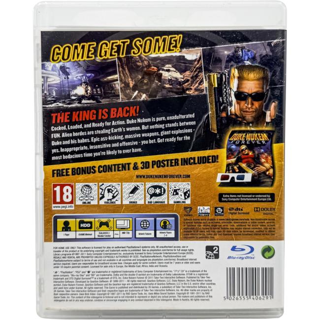 Duke Nukem Forever - Playstation 3 - PS3