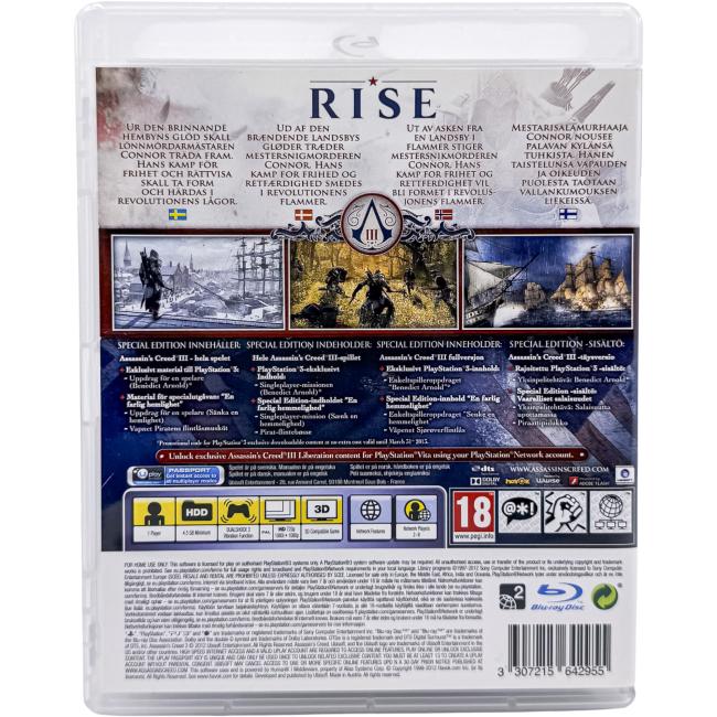 Assassin's Creed III - Playstation 3 - PS3