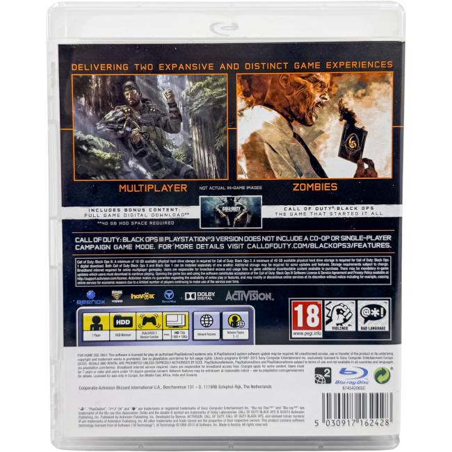Call of Duty: Black Ops III - Playstation 3 - PS3