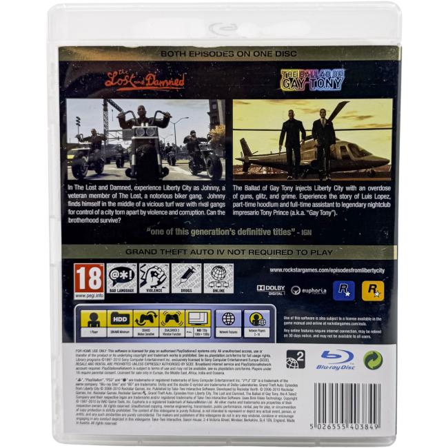 Grand Theft Auto: Episodes from Liberty City - Playstation 3 - PS3