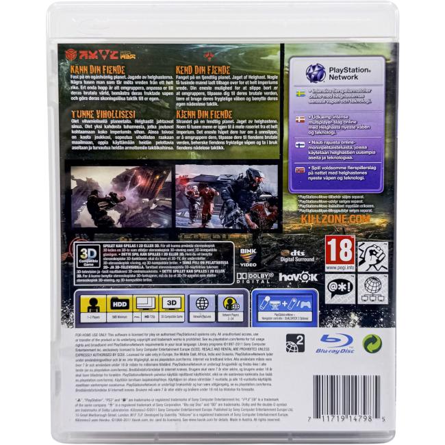 Killzone 3 - Playstation 3 - PS3