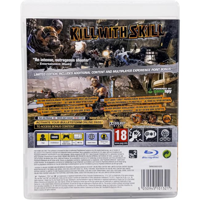 Bulletstorm - Limited Edition - Playstation 3 - PS3