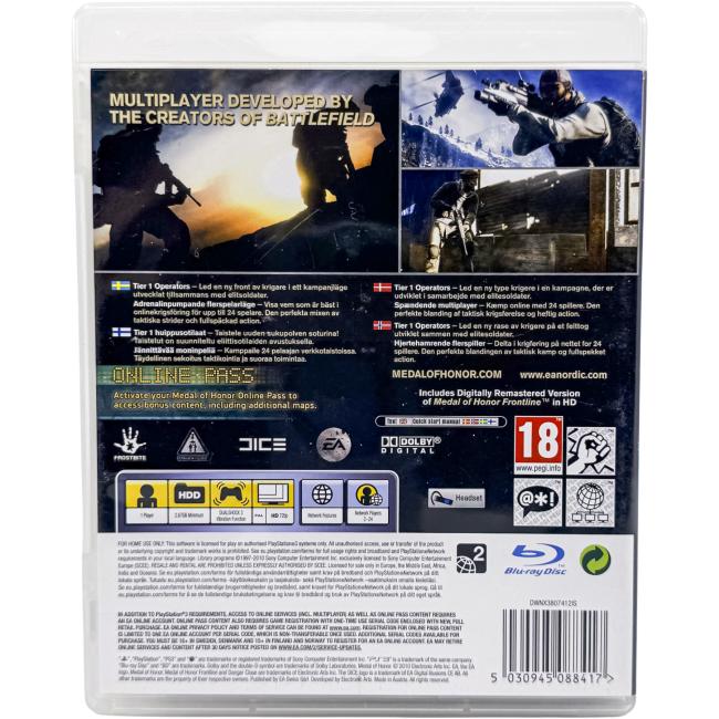 Medal of Honor - Playstation 3 - PS3