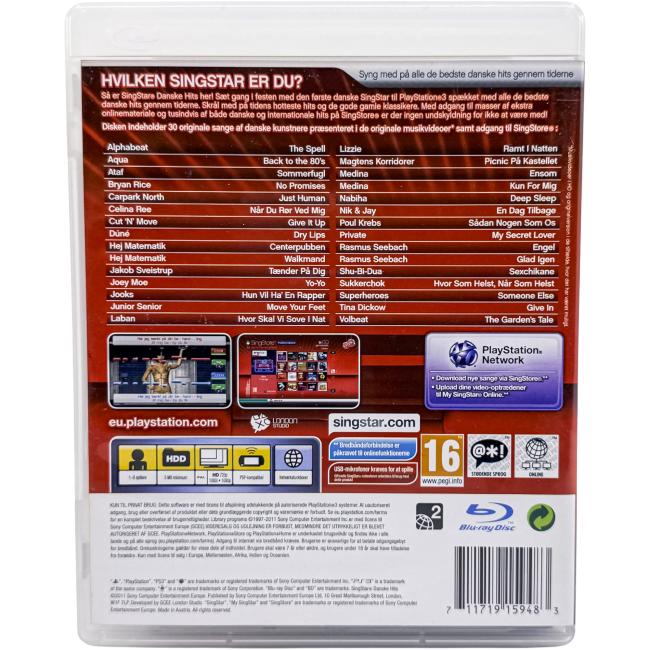 SingStar Danske Hits - Playstation 3 - PS3