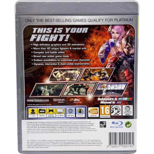 Tekken 6 - Platinum - Playstation 3 - PS3