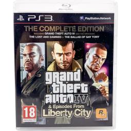 Grand Theft Auto IV Complete Edition & Episodes from Liberty City - Playstation 3 - PS3