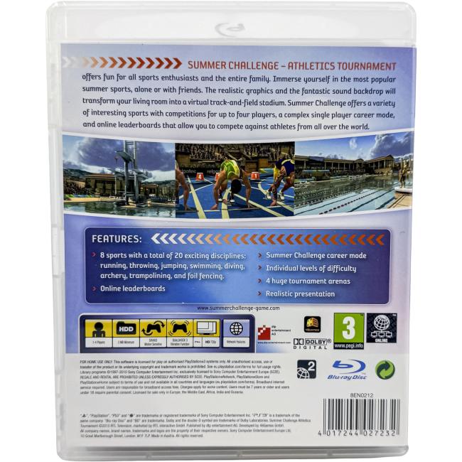 Summer Challenge Athletics Tournament - Playstation 3 - PS3