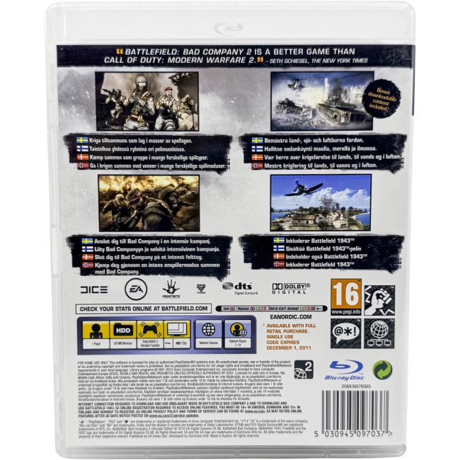 Battlefield: Bad Company 2 - Ultimate edition - Playstation 3 - PS3