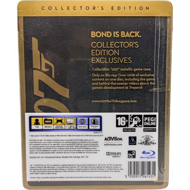 007: Quantum of Solace - Steelbook Edition - Playstation 3 - PS3