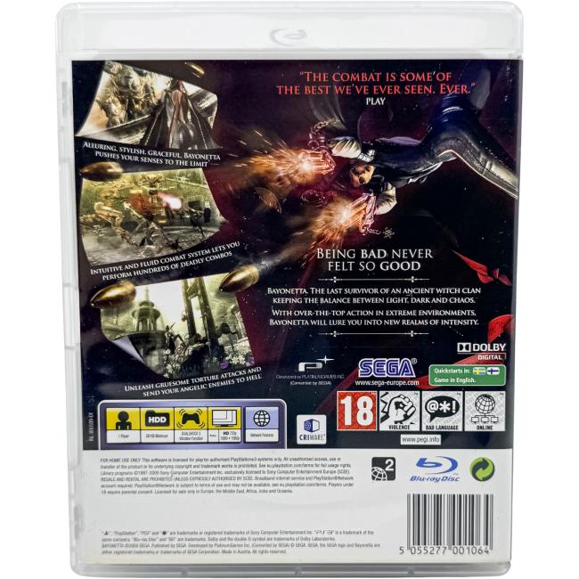 Bayonetta - Playstation 3 - PS3