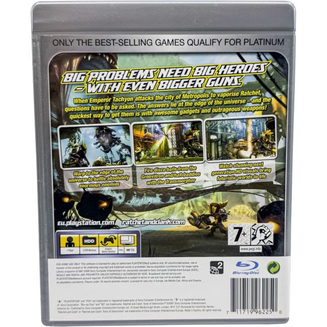 Ratchet & Clank Future: Tools of Destruction - Platinum - Playstation 3 - PS3