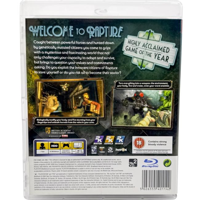 BioShock - Playstation 3 - PS3