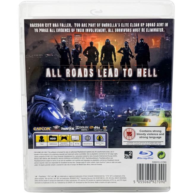 Resident Evil: Operation Raccoon City - Playstation 3 - PS3
