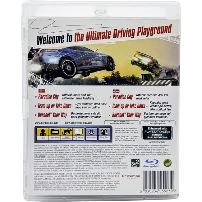 Burnout Paradise - Playstation 3 - PS3