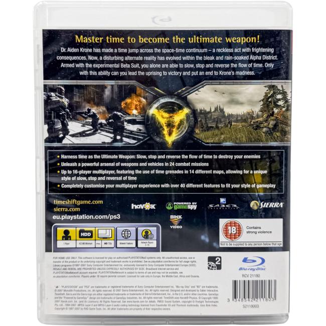 Timeshift - Playstation 3 - PS3