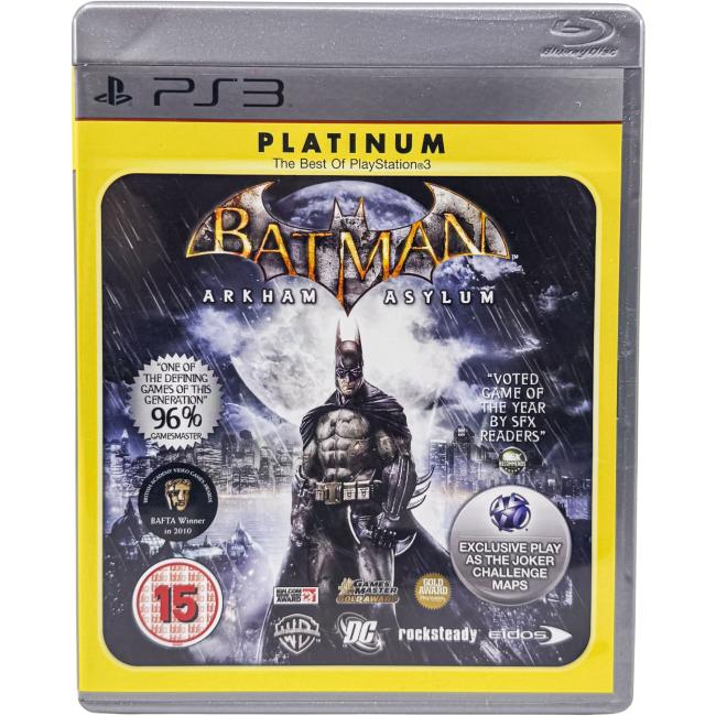 Batman: Arkham Asylum - Platinum - Playstation 3 - PS3