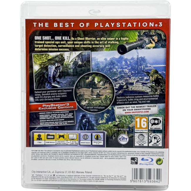 Sniper Ghost Warrior - Essentials - Playstation 3 - PS3