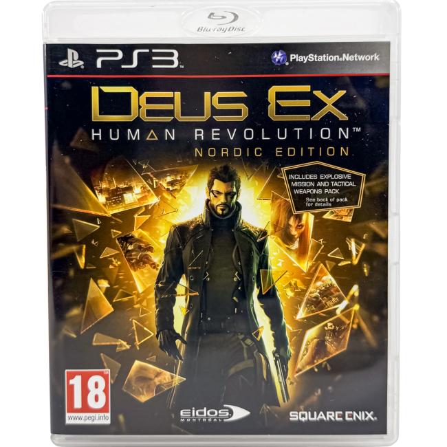 Deus Ex Human Revolution Nordic Edition - Playstation 3 - PS3