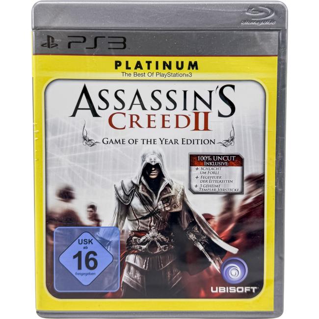 Assassin's Creed II Game of the Year - Platinum - Playstation 3 - PS3