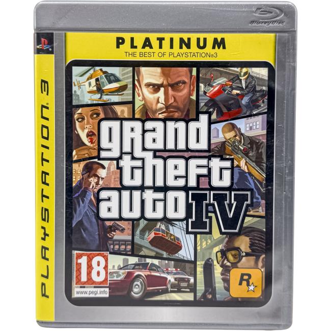 Grand Theft Auto IV - Platinum - Playstation 3 - PS3