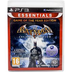 Batman: Arkham Asylum – Game of the Year Edition - Essentials - Playstation 3 - PS3