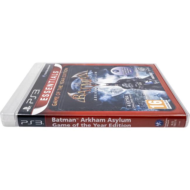 Batman: Arkham Asylum – Game of the Year Edition - Essentials - Playstation 3 - PS3