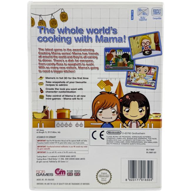 Cooking Mama 2 : World Kitchen - Nintendo Wii