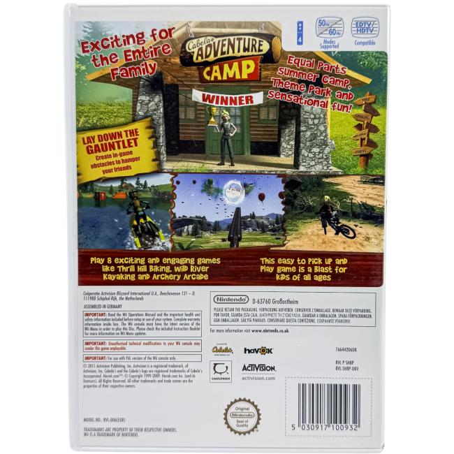 Cabela's Adventure Camp - Nintendo Wii
