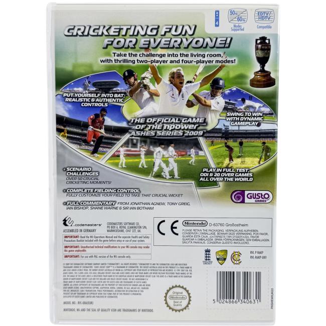 Ashes Cricket 2009 - Nintendo Wii